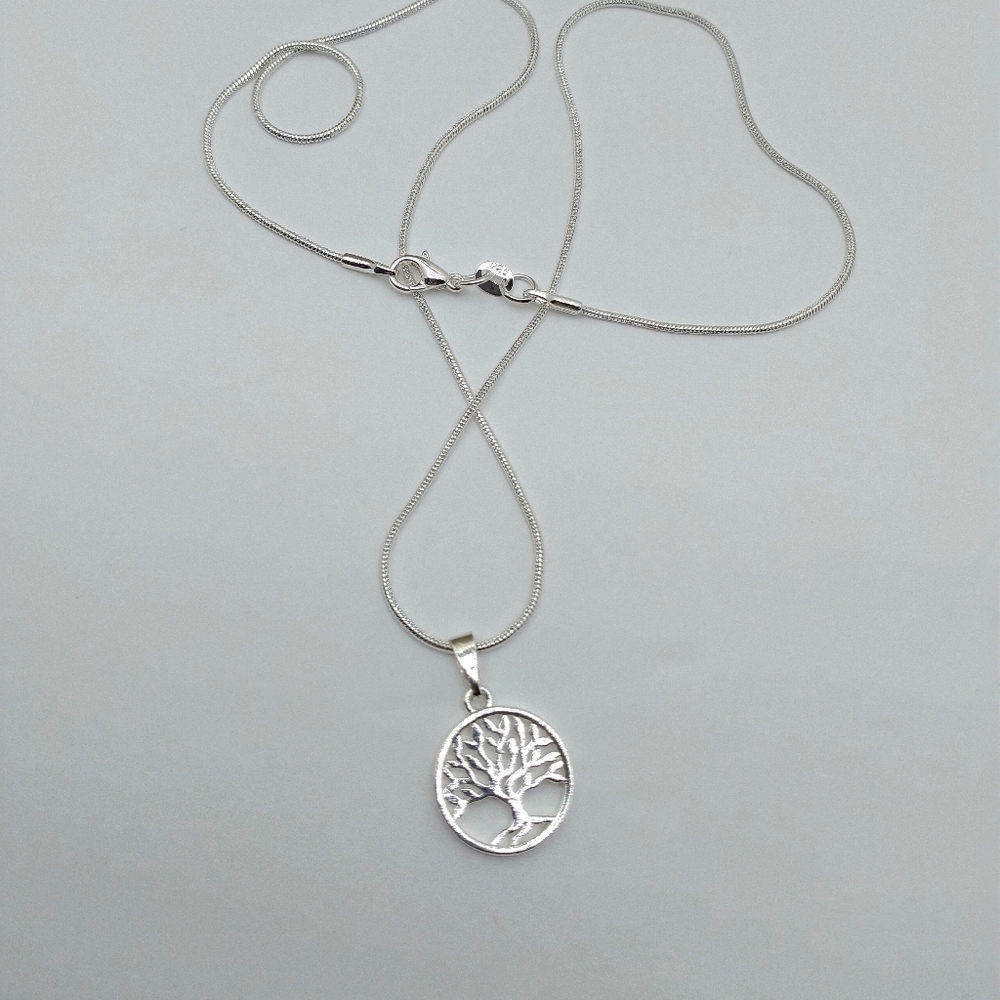sterling silver necklace of tree of life